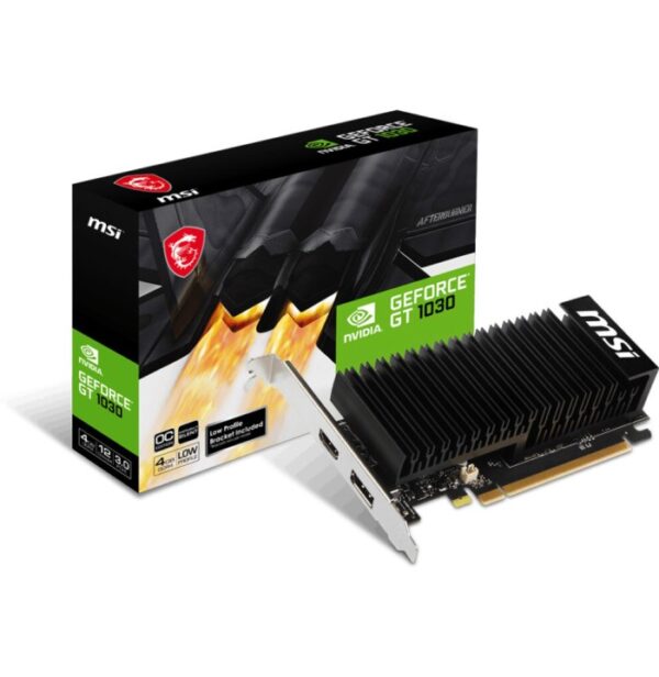 SCHEDA VIDEO GEFORCE GT1030 4GB 4GHD4 LP OC (V812-037R) 2 GB PCI-E